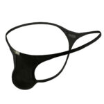 Underwear Solid Color Low Waist Breathable Nylon Thong