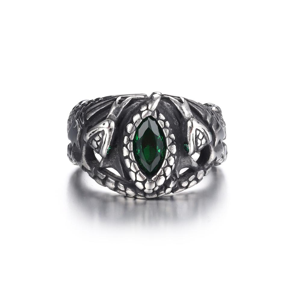 Rings Power Snake Stainless Steel Beast Ring