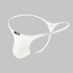 Underwear Solid Color Low Waist Breathable Nylon Thong