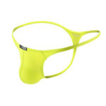 Underwear Solid Color Low Waist Breathable Nylon Thong